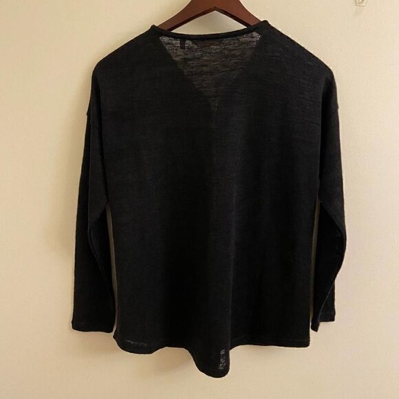 Soft Surrounding Black Valentina Zip Sweater Small - Picture 2 of 4